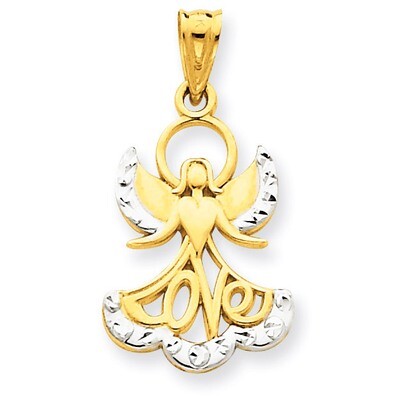 Love Angel Pendant 14k Gold K3748, MPN: K3748, 637218164400