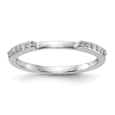 Diamond Set of 2 Wedding Bands 14k White Gold RM2075B-025-WAA, MPN: RM2075B-025-WAA, 883957815251