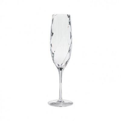 Casafina Ottica Clear Flute 9 Oz Set of 6 CFV0085-CLR, MPN: CFV0085-CLR, 840289091647