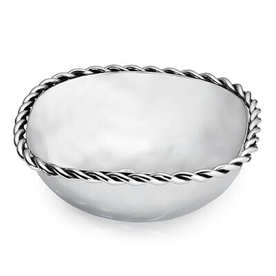 Mary Jurek Paloma Square Bowl with Braided Wire 5&quot; HPA018, MPN: HPA018, 817658012329