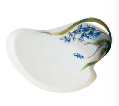Franz Porcelain Bluebell Flower Tray FZ00873, MPN: FZ00873,