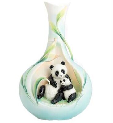 Franz Porcelain Giant Panda Vase FZ02971, MPN: FZ02971,