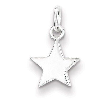 Star Charm Sterling Silver QC6844, MPN: QC6844, 886774759876