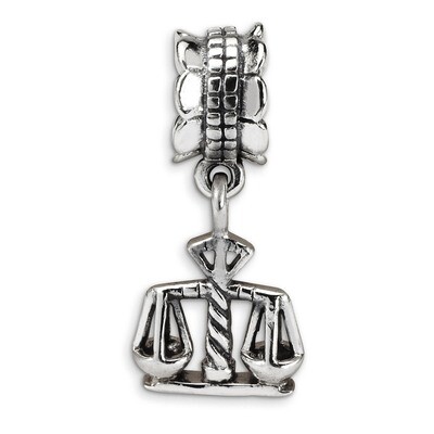 Justice Dangle Bead - Sterling Silver QRS1611, MPN: QRS1611, 883957307251