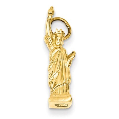 Statue Of Liberty Charm 14k Gold A0685, MPN: A0685, 883957897271