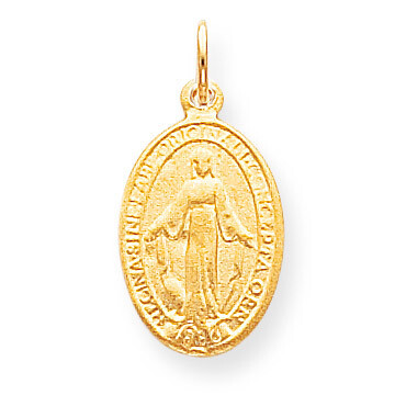 MIRACULOUS Medal Pendant 10k Gold 10C701, MPN: 10C701, 883957456393