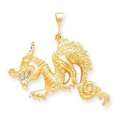 DRAGON CHARM 10k Gold 10C809, MPN: 10C809, 883957393131
