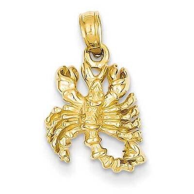 3-D Scorpio Zodiac Pendant 14k Gold C3150, MPN: C3150, 637218106271