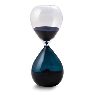 Blue Sand with Hand-blown Glass 60 Minute Sand Timer GM24149BL, MPN: GM24149BL, 797140318415