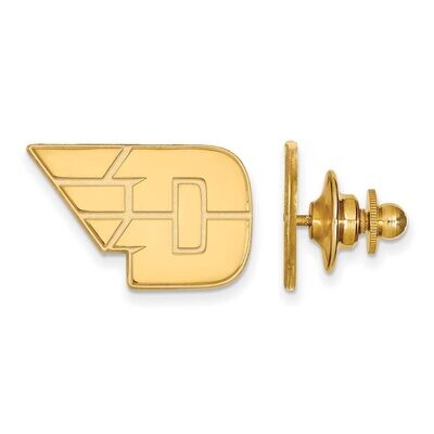 University of Dayton Lapel Pin Gold-plated Silver GP009UD, MPN: GP009UD, 886774909851