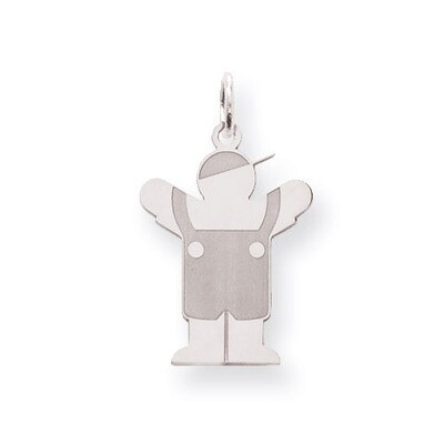Love Kid Charm Sterling Silver XK1209SS, MPN: XK1209SS, 883957858920
