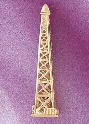 Dazzlers Jewelry Oil Well Pendant Necklace Charm Bracelet in Yellow, White or Rose Gold 5233, MPN: …