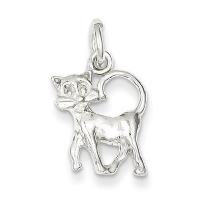Cat Charm Sterling Silver QC2656, MPN: QC2656, 883957906416