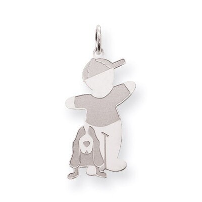 Bow Wow Cuddle Charm Sterling Silver XK1805SS, MPN: XK1805SS, 883957531694