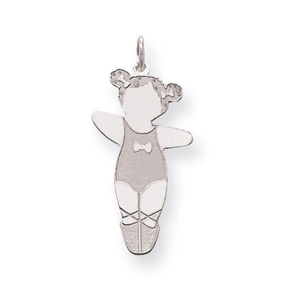 Prima Ballerina Cuddle Charm Sterling Silver XK1835SS, MPN: XK1835SS, 191101526329