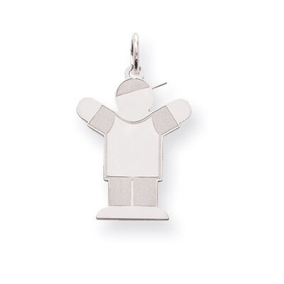 Kid Charm Sterling Silver XK1588SS, MPN: XK1588SS, 883957859095