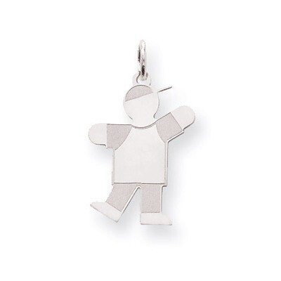 Kid Charm Sterling Silver XK1586SS, MPN: XK1586SS, 883957377278