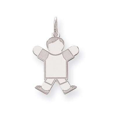 Kid Charm Sterling Silver XK1571SS, MPN: XK1571SS, 883957415369
