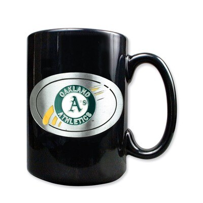 Oakland A&#39;s 15oz Black Ceramic Mug GC799, MPN: GC799, 89006605020