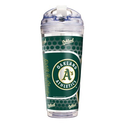 MLB Oakland A&#39;s 24 oz Double Wall Acrylic Tumbler GC6593, MPN: GC6593,