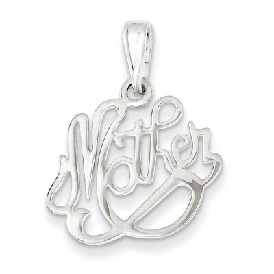 Mother Pendant Sterling Silver QC3744, MPN: QC3744, 883957908403