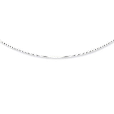 16 Inch Neckwire Necklace Sterling Silver QG388-16, MPN: QG388-16, 883957950938