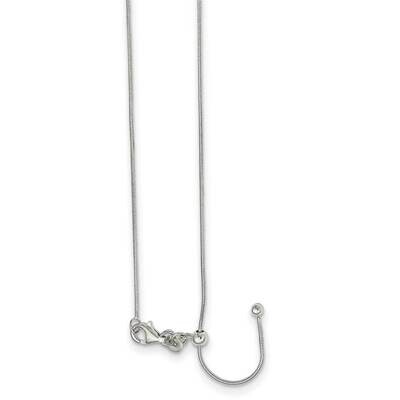 Adjustable Necklace Sterling Silver Polished QG5351-24, MPN: QG5351-24, 886774095820