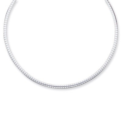 16 Inch 3mm Cubetto Necklace Sterling Silver QU3-16, MPN: QU3-16, 191101285707