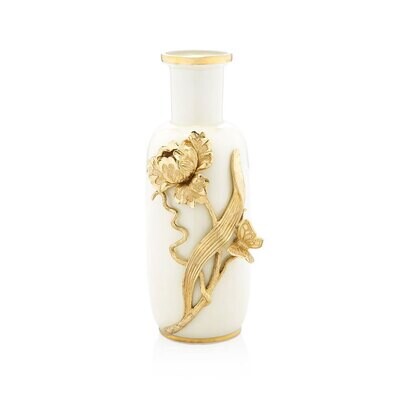 Jay Strongwater Addilyn Tulip &amp; Butterfly Vase Composition SDH2485-292, MPN: SDH2485-292,