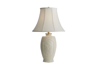 Mottahedeh Creamware Chinese Bouquet Lamp S6204L, MPN: S6204L,