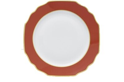 Mottahedeh Festival Chinese Red Service Plate S2017, MPN: S2017,