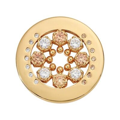 Nikki Lissoni Styled Coin Gold-plated 23mm C1666GS, MPN: C1666GS, 8719075307465