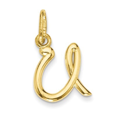 Initial Charm 14k Gold YC1060U, MPN: YC1060U, 883957130316