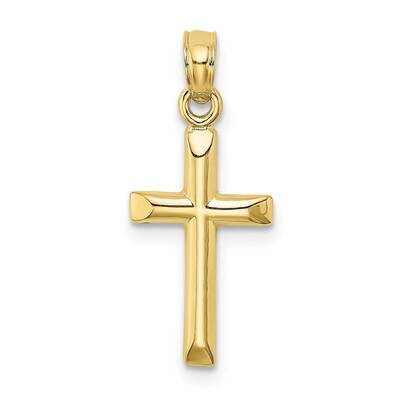 Cross Charm 10k Gold Polished 10K8375, MPN: 10K8375,