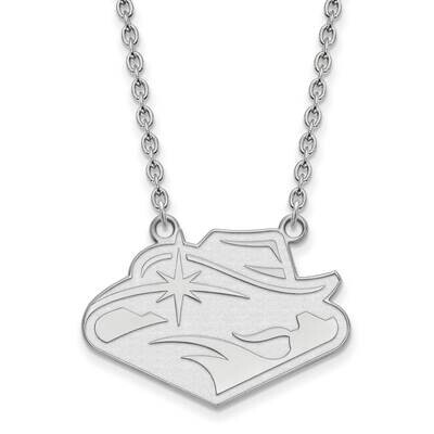 University of Nevada-Las Vegas Large Pendant with Necklace Sterling Silver SS018UNL-18, MPN: SS018U…