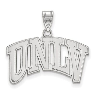 University of Nevada Las Vegas Large Pendant 14k White Gold 4W002UNL, MPN: 4W002UNL, 886774827933