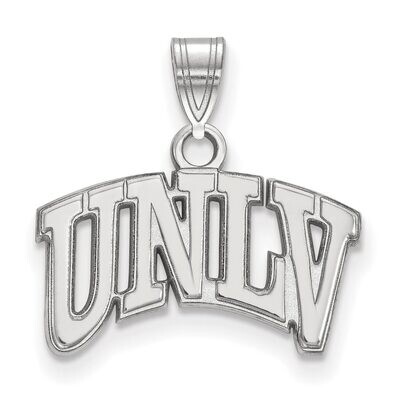 University of Nevada Las Vegas Small Pendant 10k White Gold 1W001UNL, MPN: 1W001UNL, 886774767048