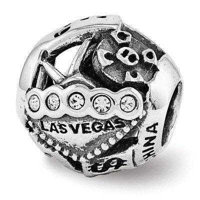 Swarovski Las Vegas Collage Bead - Sterling Silver QRS3430, MPN: QRS3430, 886774964591