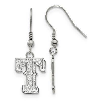 MLB Texas Rangers Dangle Earrings Stainless Steel ST517RAN, MPN: ST517RAN, 191101222467