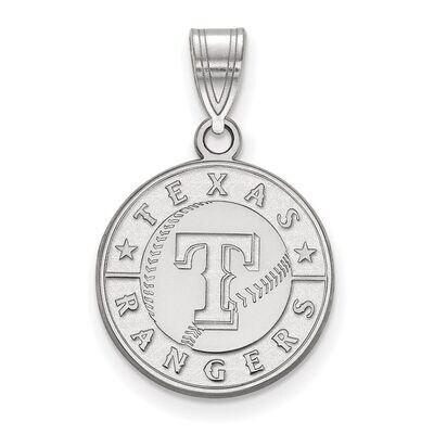 Texas Rangers Medium Pendant Sterling Silver SS002RAN, MPN: SS002RAN, 886774623689
