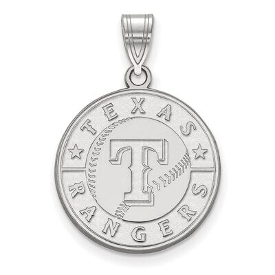 Texas Rangers Large Pendant Sterling Silver SS003RAN, MPN: SS003RAN, 886774623986