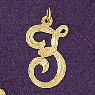 Dazzlers Jewelry Initial Z Classic Pendant Necklace Charm Bracelet in Yellow, White or Rose Gold 95…