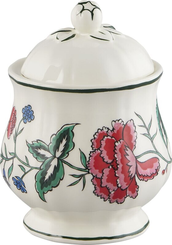 Gien Dominote Hand Painted Sugar Bowl 1846CSU048