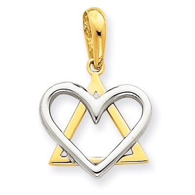 Pendant 14k Two-Tone Gold CG64, MPN: CG64, 883957898544