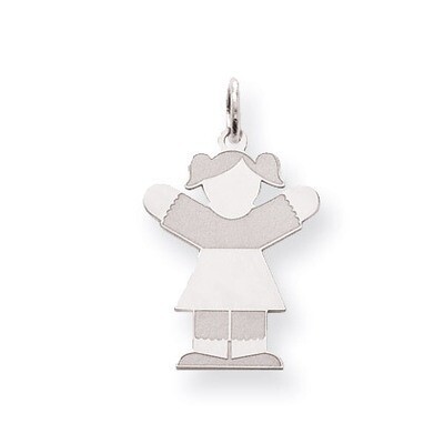 Kid Charm Sterling Silver XK1564SS, MPN: XK1564SS, 883957377247