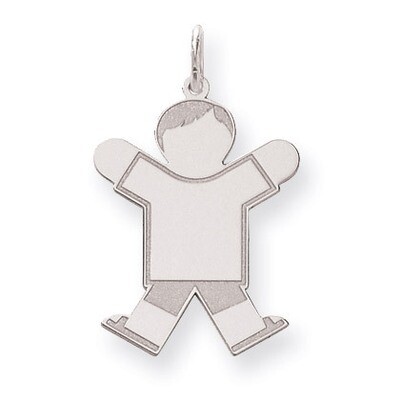 Kid Charm Sterling Silver XK1559SS, MPN: XK1559SS, 883957415352