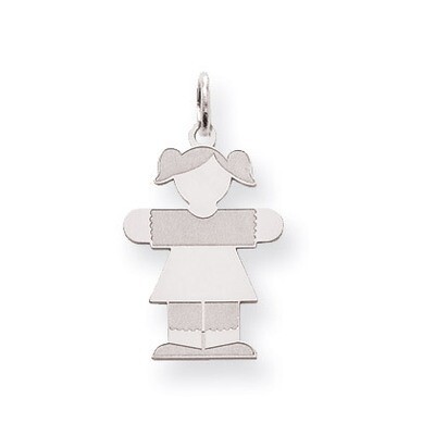 Kid Charm Sterling Silver XK1561SS, MPN: XK1561SS, 883957859040