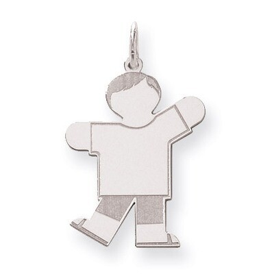 Kid Charm Sterling Silver XK1558SS, MPN: XK1558SS, 883957485126