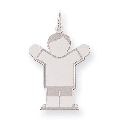 Kid Charm Sterling Silver XK1560SS, MPN: XK1560SS, 883957493442