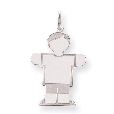 Kid Charm Sterling Silver XK1557SS, MPN: XK1557SS, 883957470733